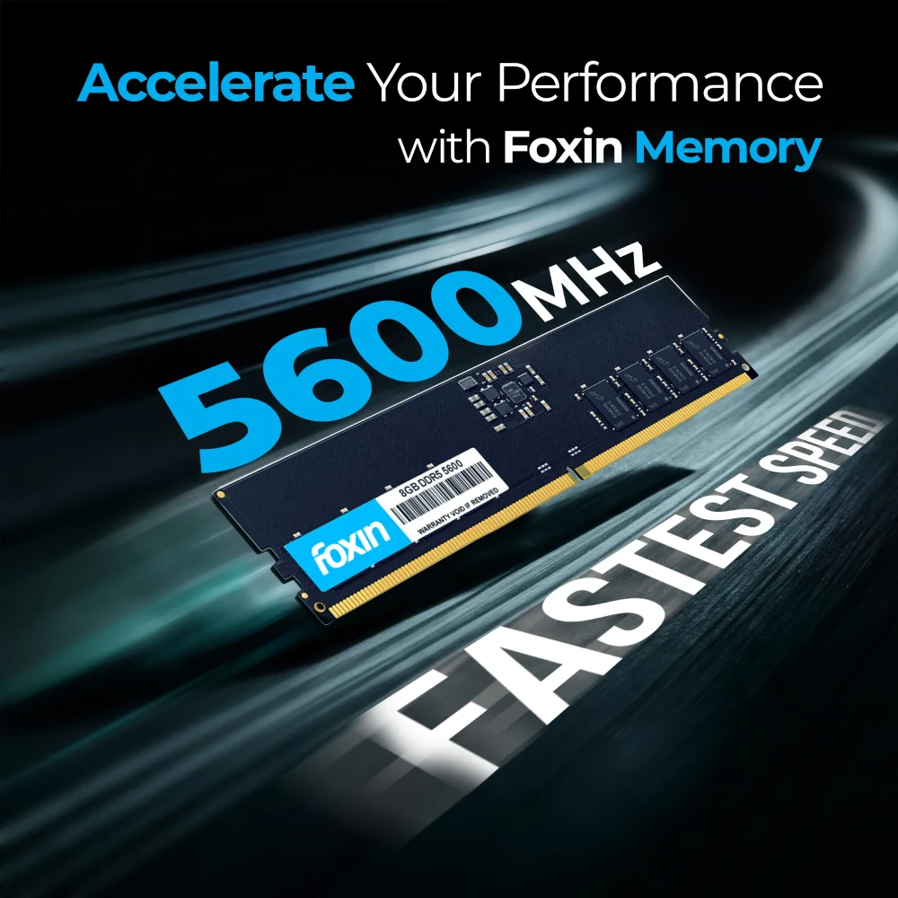 Foxin Desktop Ram 8GB DDR5 5600Mhz view 4